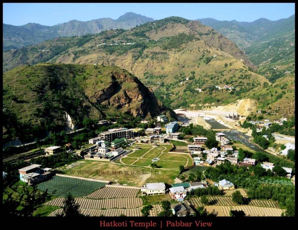 Hatkoti Shrine-Pabbar View, Hatkoti