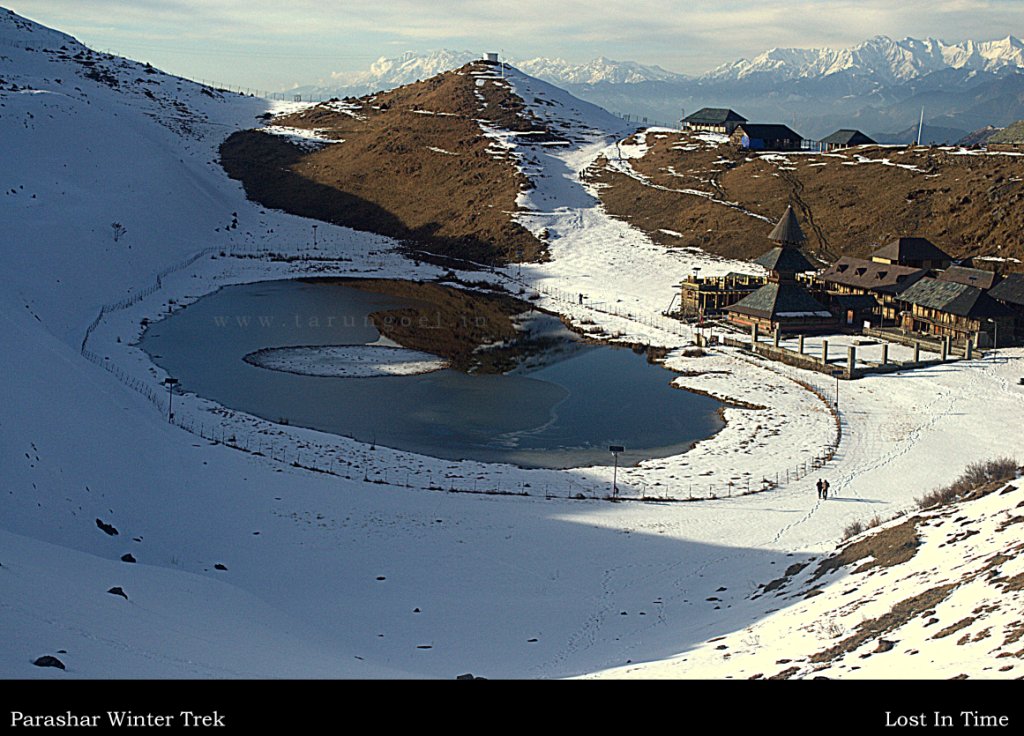 Snow Submerged Snow Lake 