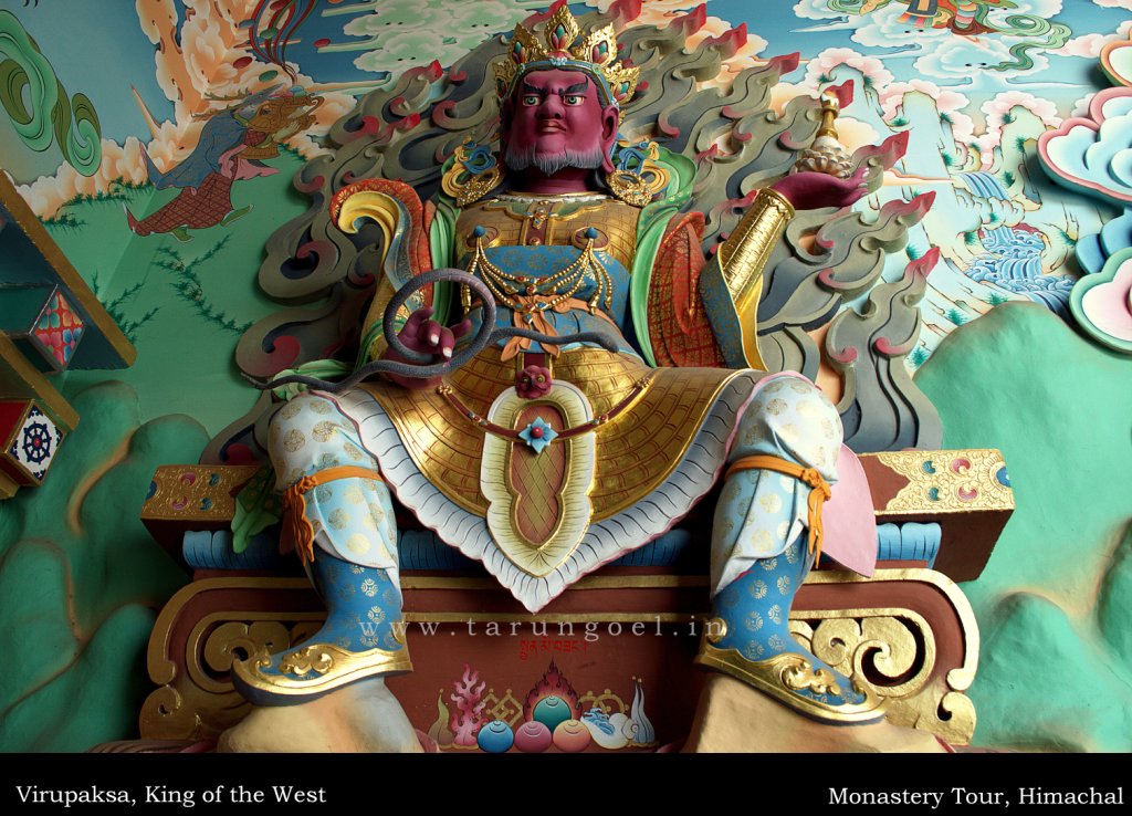 Virupaksa West Direction God TIbetan Buddhism-001