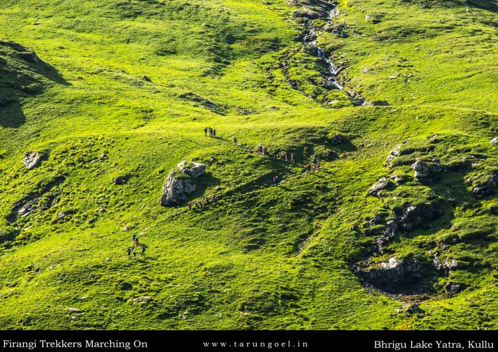 Rola Kholi to Bhrigu Lake, British Expedition   