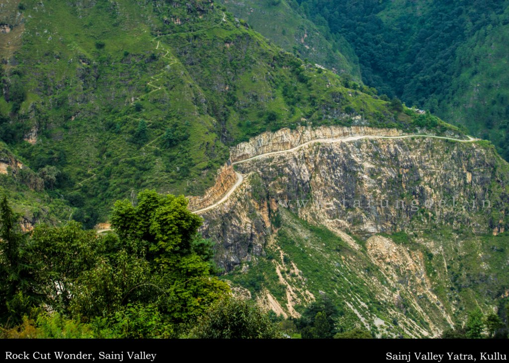 Rock Cut Wonders at Sainj, Kullu Valley