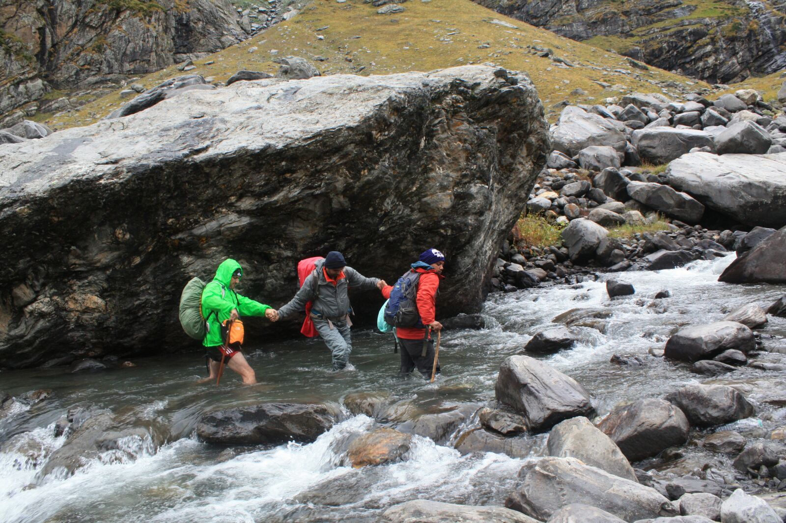 Crossing a Cold Stream