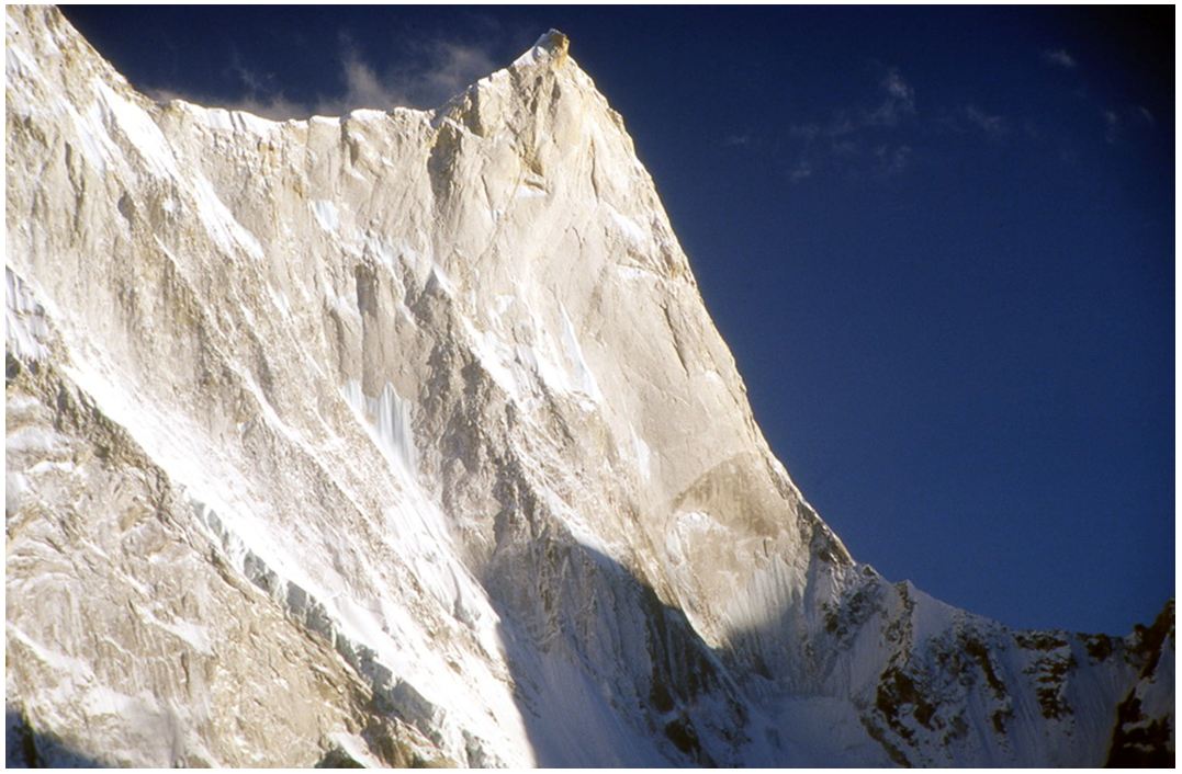 The North Face of Changabang – no Indian ascent of this, even by the military/ITBP!!