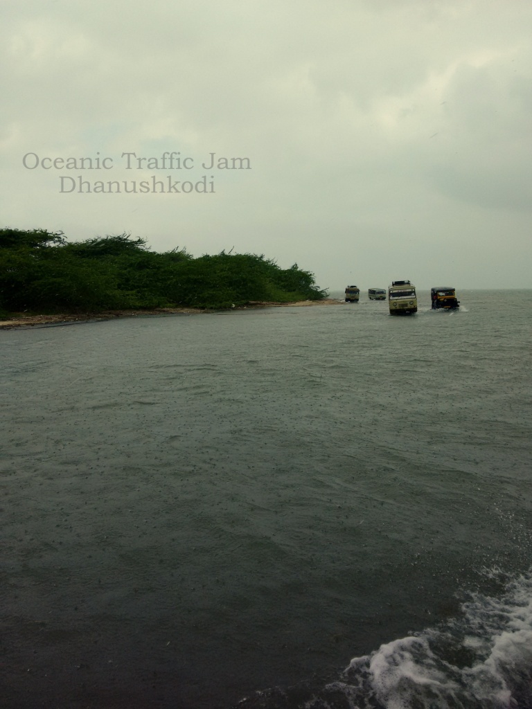 Dhanushkodi - Oceanic Traffic Jam